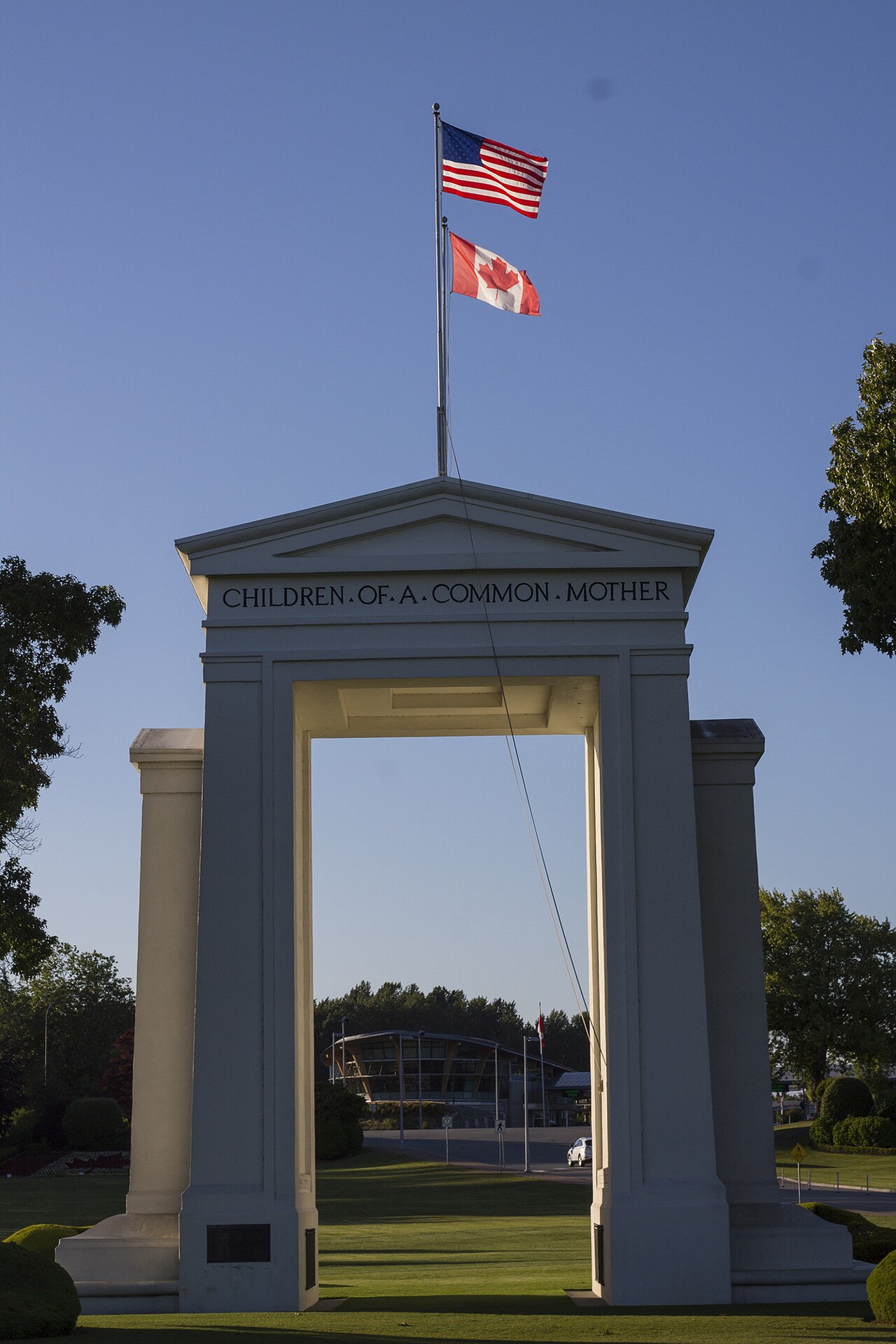 Blaine Peace Arch border crossing