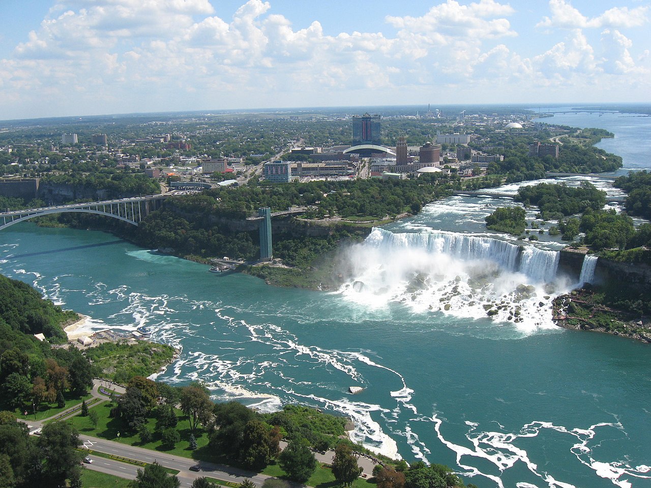 Zona turistica de Niagara Falls